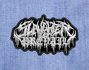 Slaughter to Prevail, embroidered Sew On patch.