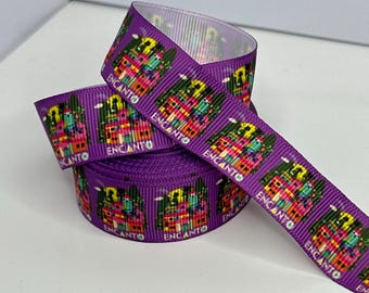 Encanto House Character Grosgrain Craft Ribbon 1 Yard 22mm