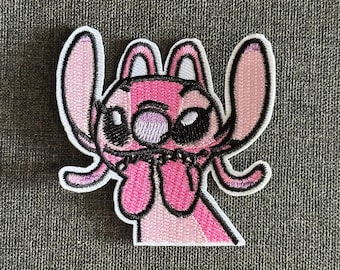 Angel Character Embroidered Applique Patch Iron On Sew On Embroidery Patch