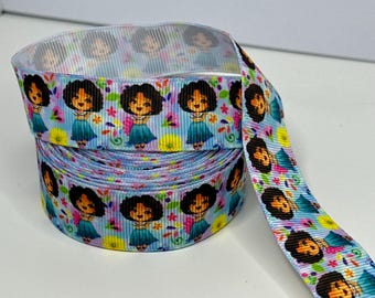 Encanto Mirabel Character Grosgrain Craft Ribbon 1 Yard 22mm