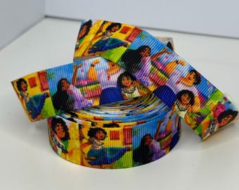 Encanto Mirabel Luisa Character Grosgrain Craft Ribbon 1 Yard 22mm