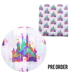 PRE ORDER - Castle Park Character Fabric - Poly Cotton/100% Cotton/Bullet Fabric