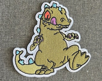 チャッキー刺繍アイロンパッチ：ラグラッツの漫画アップリケ - Etsy 日本