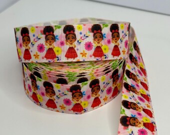Encanto Dolores Character Grosgrain Craft Ribbon 1 Yard 22mm