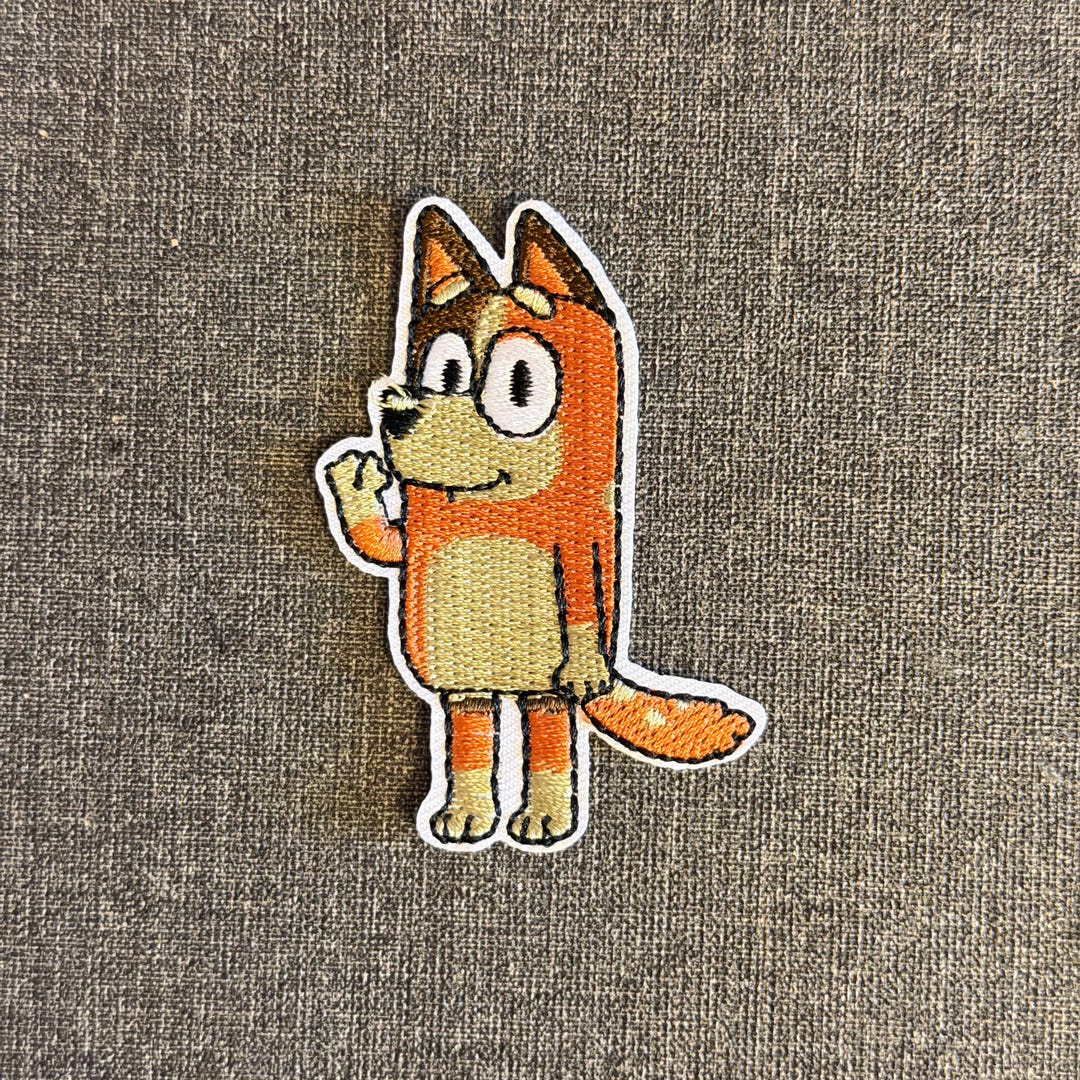 Dog Embroidered Applique Patch Embroidery - Iron on / Sew On - Etsy