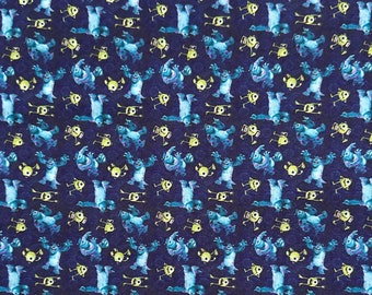 Monsters Character Fabric Poly Cotton/100% Cotton Fat Quarter/Half Metre