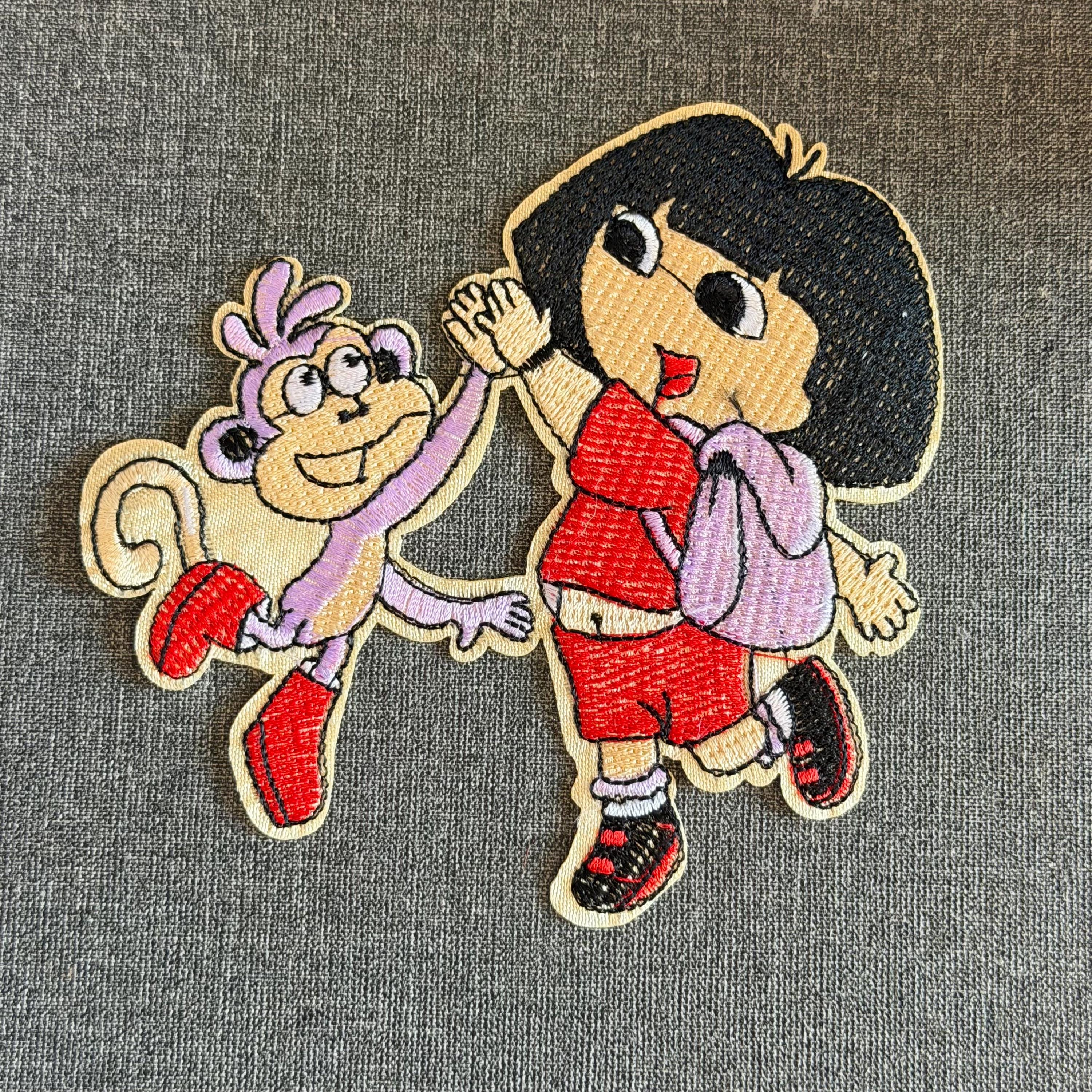 【希少】Dora The Explorer レーシングジャケット パッチワーク Dora Explorer Jacket - Etsy