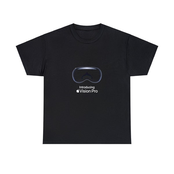 Apple Vision Pro Unisex Tee, 10 Different Colors and 8 Different Sizes