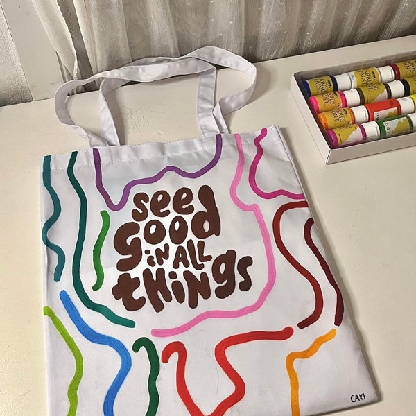 Tote bag coloré