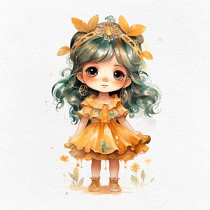 8 clipart-png-afbeeldingen • Schattige kleine bohomeisjes • Illustraties en afbeeldingsbestanden • JPG digitale download • POD toegestaan • Commercieel gebruik