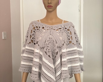 Crochet poncho