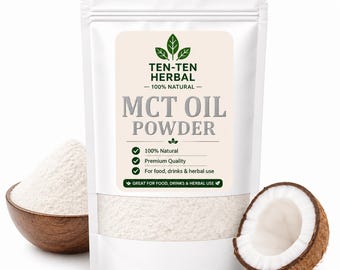 MCT Powder from Coconut Oil  | Keto Energy, Vegan Friendly, Non-GMO