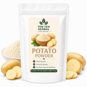 100g Premium Potato Granules, 100% Dehydrated Potato Powder from USA, Perfect for Cooking & Baking