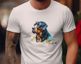 Mascota camiseta, amigo personalizada, amigo fiel camiseta, dog camiseta, regalo para él, regalo para ella