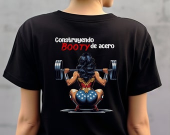 Camiseta gym, booty camiseta, booty gym, gimnasio, camiseta gimnasio, regalo para ella