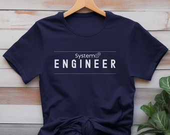 Camiseta System Engineer, camiseta para ingeniero, camiseta para ingeniera