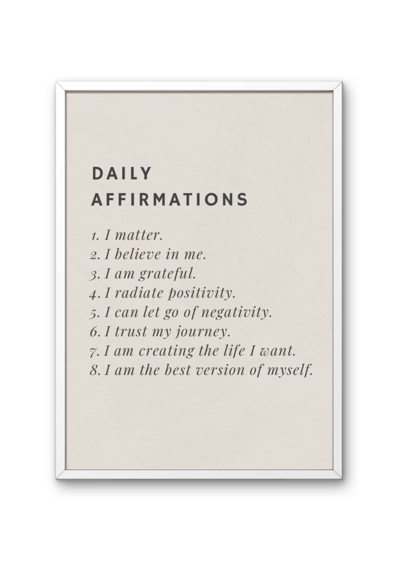 Digital Print Daily Affirmations Etsy Digital Print Daily Affirmations Etsy
