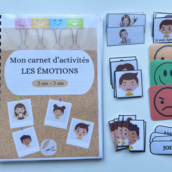 My activity booklet: Emotions -Ready-to-use activity booklet-