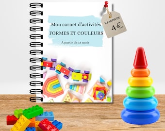 Mon Livret d'activités Formes et couleurs- PDF à imprimer et plastifier par vous même