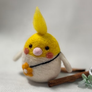 Needle felted bird | Wool Felting bird | Soft Sculpture | Felted Figurine | Needle felted animal | Birds Replica | Doll | Birthday Gift