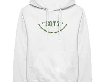 Got7 geborduurde unisex-hoodie