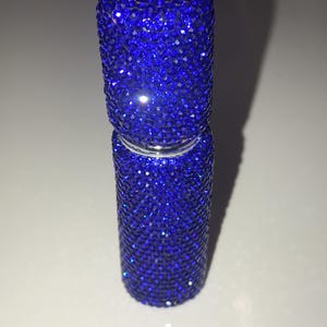 Botella de spray para perfume Bling con destellos de rosa, cristal de lujo, diamantes de imitación, brillante, para viajes, portátil, maquillaje, accesorios, belleza, atomizador