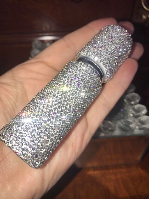 Bling Perfume Spray Bottle Luxury Crystal Rhinestone Shiny