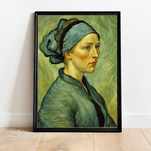 Viktorianische Frau: Stimmungsvolle Vintage Wandkunst (Digitaler Download)