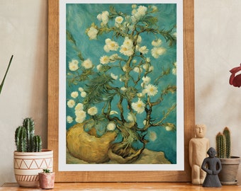 Van Gogh Almond Blossom Print: Floral Home Decor (PDF)
