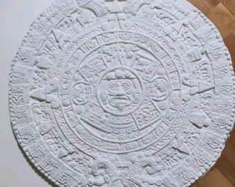 Calendario maya calendario calendario maya azteca sol azteca historia del sol decoración de arte de la pared decoración de la pared decoración de la pared modelo 3D