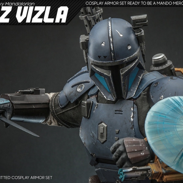 LIMITED Paz Vizla Heavy Mandalorian Cosplay Armor