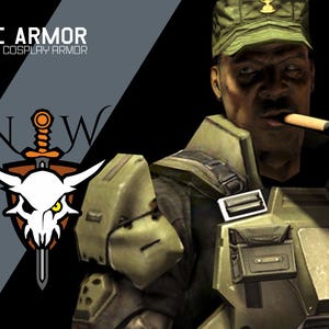 UNSC Marine Cosplay Armor – Custom Fitted – Halo-Inspired Costume for Conventions, Films, or Display