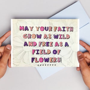 10 cartes postales d'encouragement, Jeu de coloriage, Cartes de foi, Foi d'enfants, Carte de chrétien, Encourager, Foi, Amitié, Pâques, Carte de Pâques