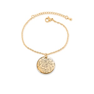 Bracelet carte des étoiles
