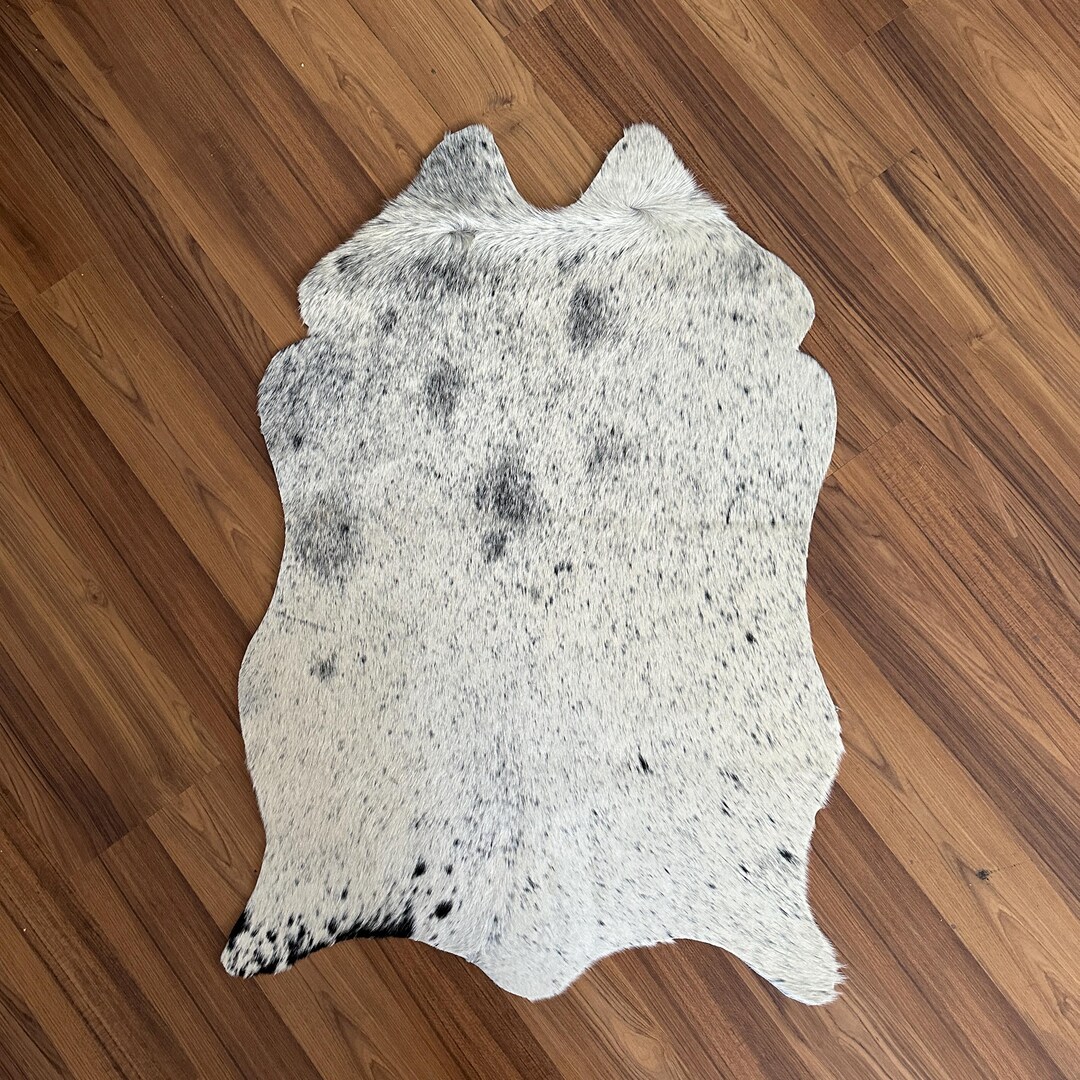 Mini Cowhide Rug Mini Cowhide Rugs - Grey - Etsy
