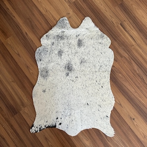 Mini Cowhide Rugs - Grey