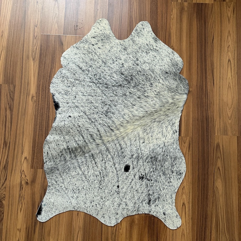 Mini Cowhide Rug Mini Cowhide Rugs - Grey - Etsy