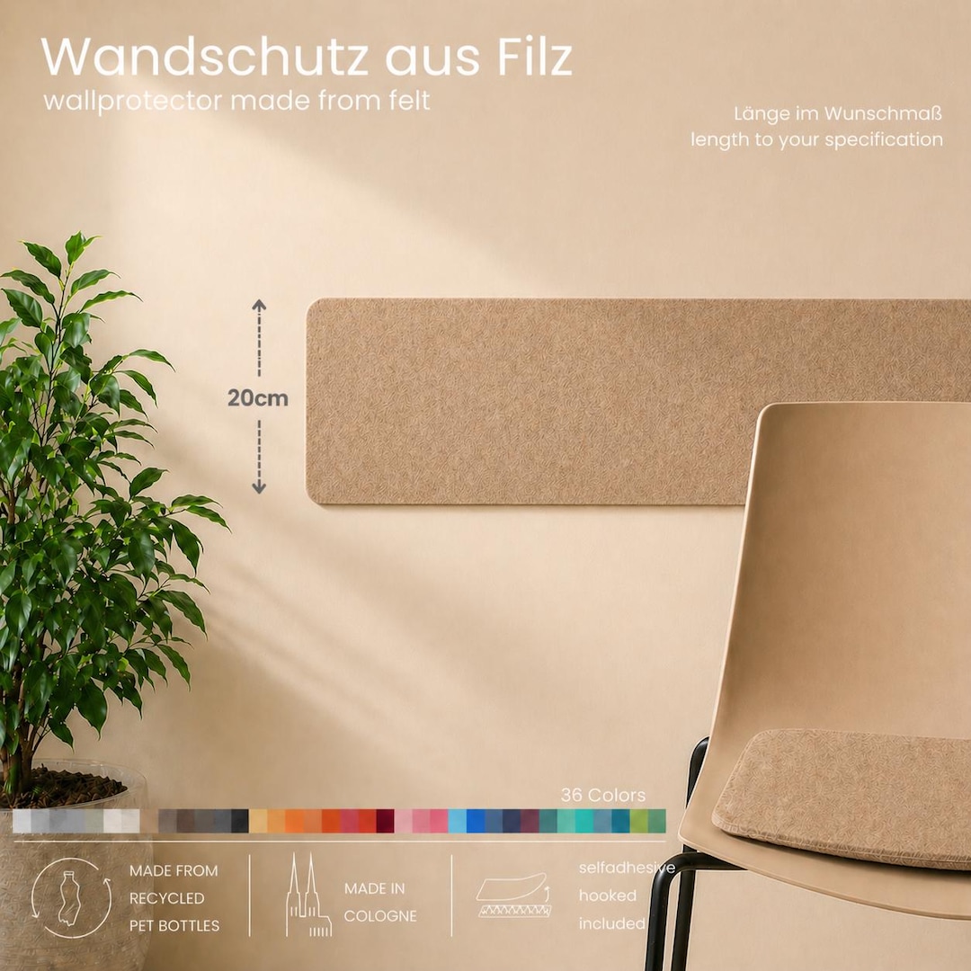 Sit Out Protector Design 20 Cm High Wall Protector - Chair Protector - for Home, Office ...