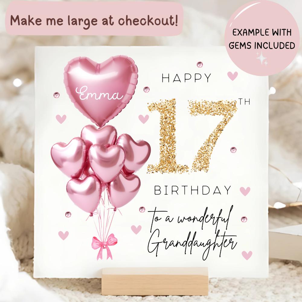 Regali per il 17° compleanno per ragazze, regalo di compleanno per il 17° compleanno, scatola regalo per le migliori amiche, figlia, sorella, fidanzata, collega, migliore amica, compleanno, unico