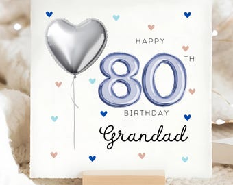 Hunts England Carte D'anniversaire Pour Grand-père Chiens