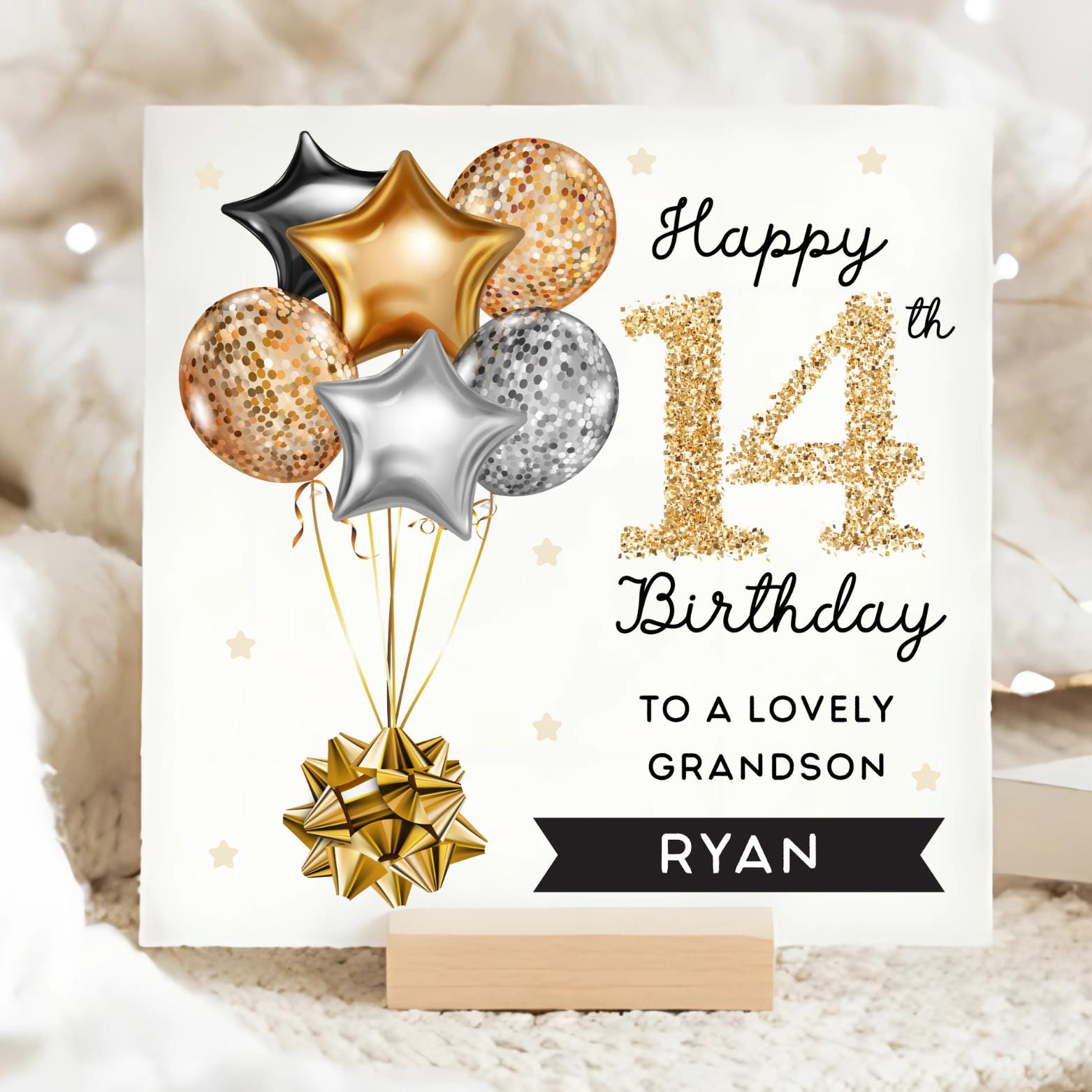 CARTOLINA BATTESIMO PERSONALIZZATA Ragazzo Bambina Nipote Dedica Battesimo 284882677465 - Foto 5