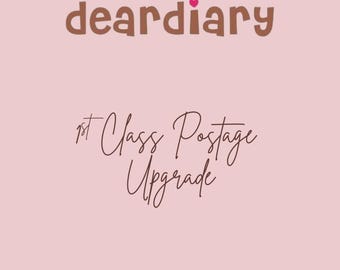 1st Class Upgrade - Custom Listing