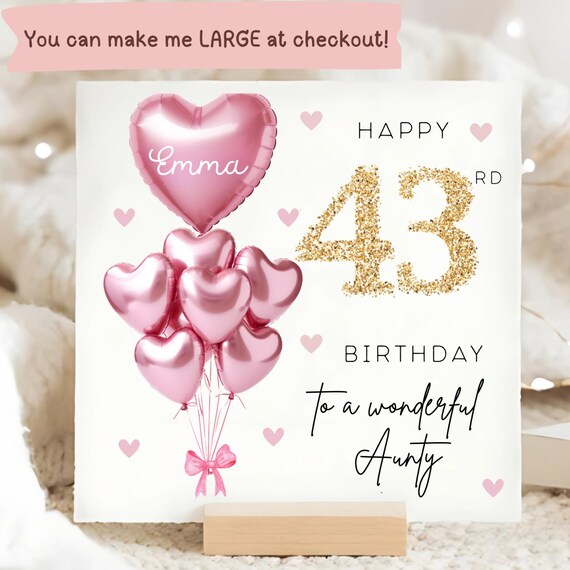 To My Granddaughter - Personalized Custom Acrylic Plaque - Gift For Granddaughters