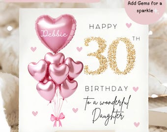 Biglietto di auguri per il 50° compleanno della zia con fiori di orchidea, 50° compleanno della zia, biglietto per i cinquant'anni della zia, regalo per i 50 anni della zia, biglietto floreale