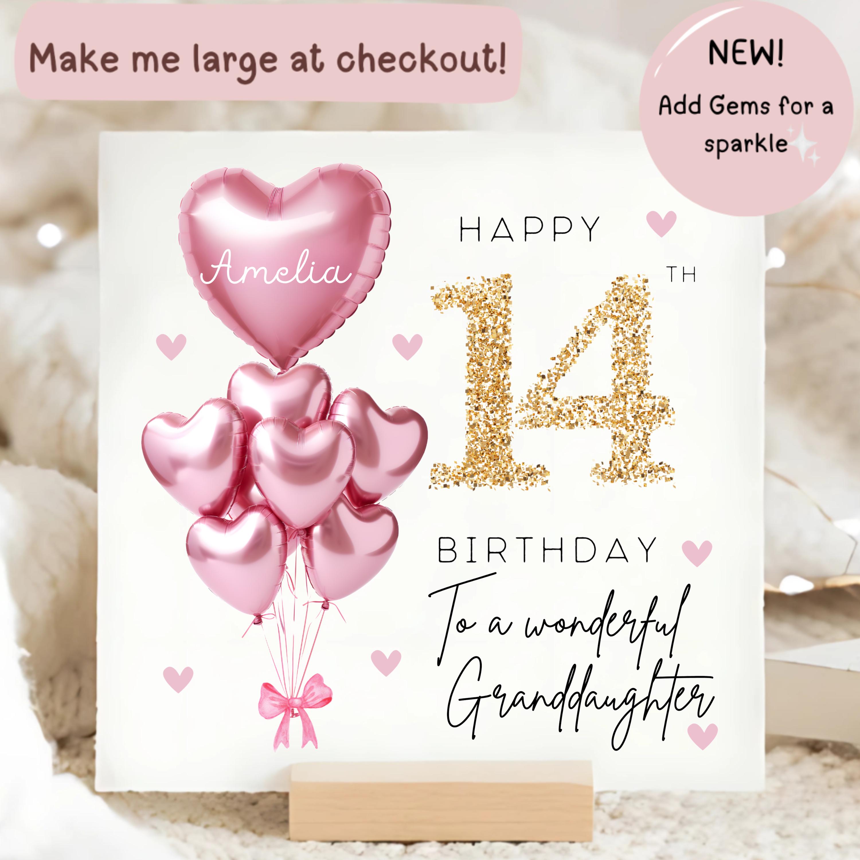 Granddaughter Birthday With Flamingo Fabulous And Fun