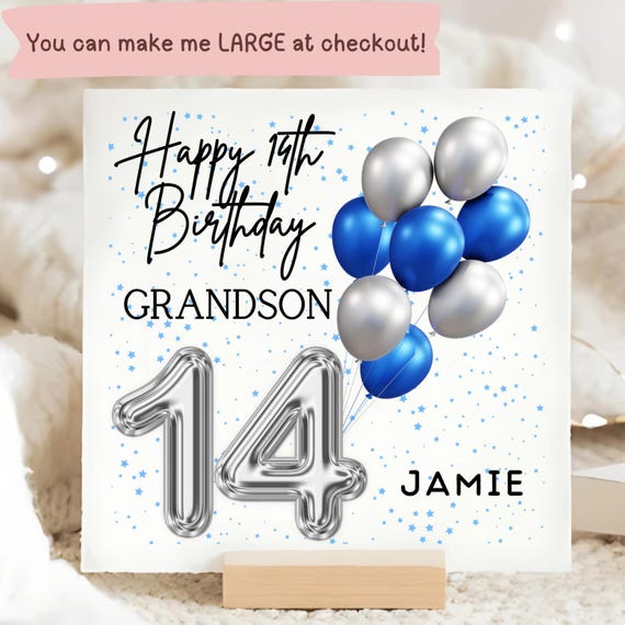 ICG Biglietto Di Auguri Per Il 13° Compleanno Del Nipote Per - Foto 6