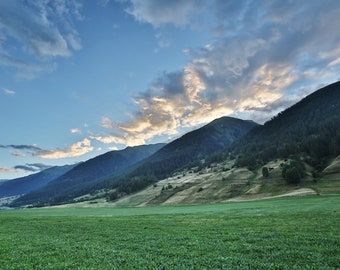 Digital Print Download | Switzerland | Ulrichen | mountains | Forest | Alps | snow | Rocks | Photo | Digital Photo | View | Alpine pass