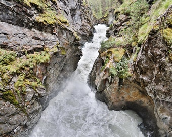 Digital Print Download | Switzerland | Trümmelbach Falls | mountains | water | Alps | Gorge | Rocks | Photo | Digital Photo | Waterfall