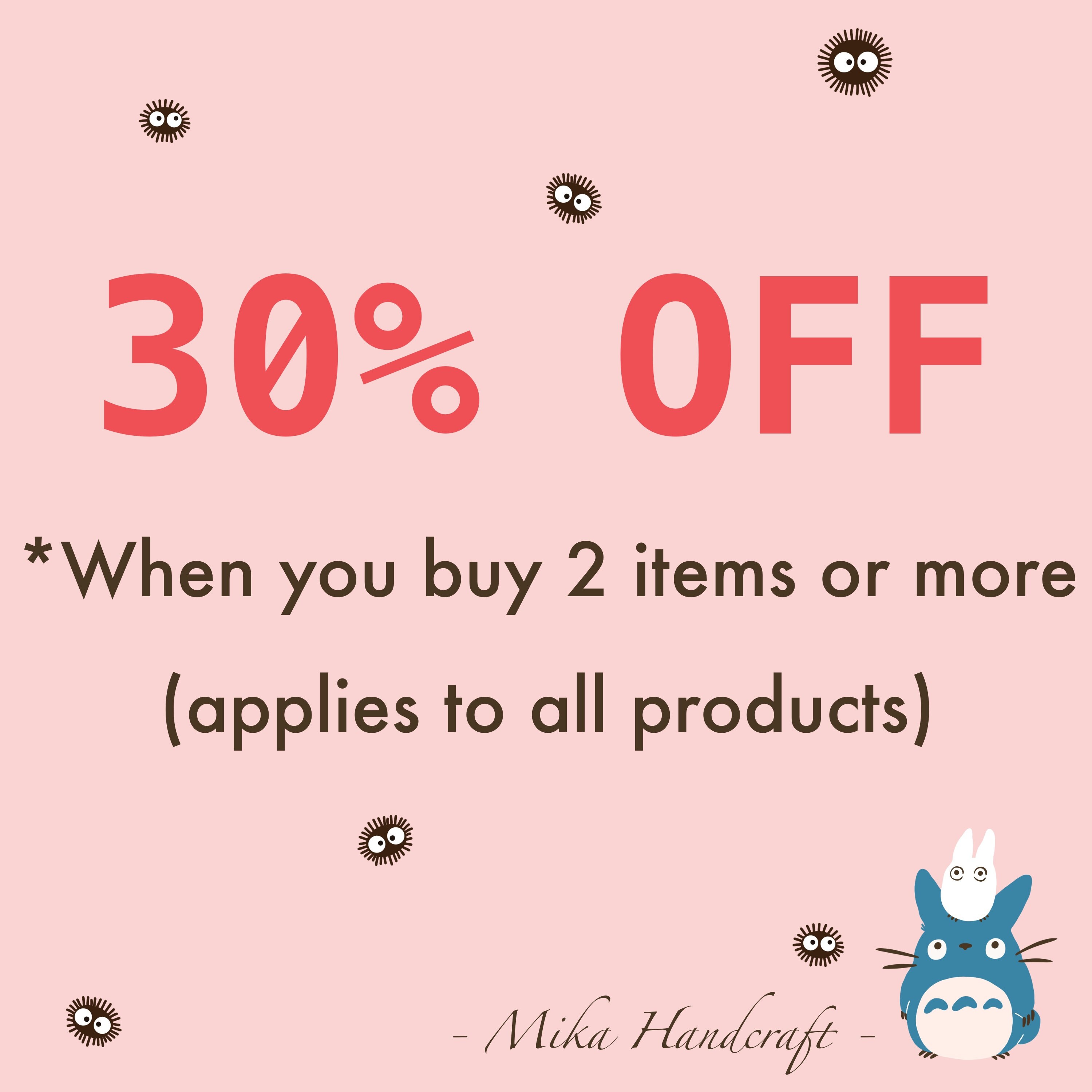 Handmade Totoro Amigurumi Crochet Keychain, Phone Charm, Bag Charm Cute