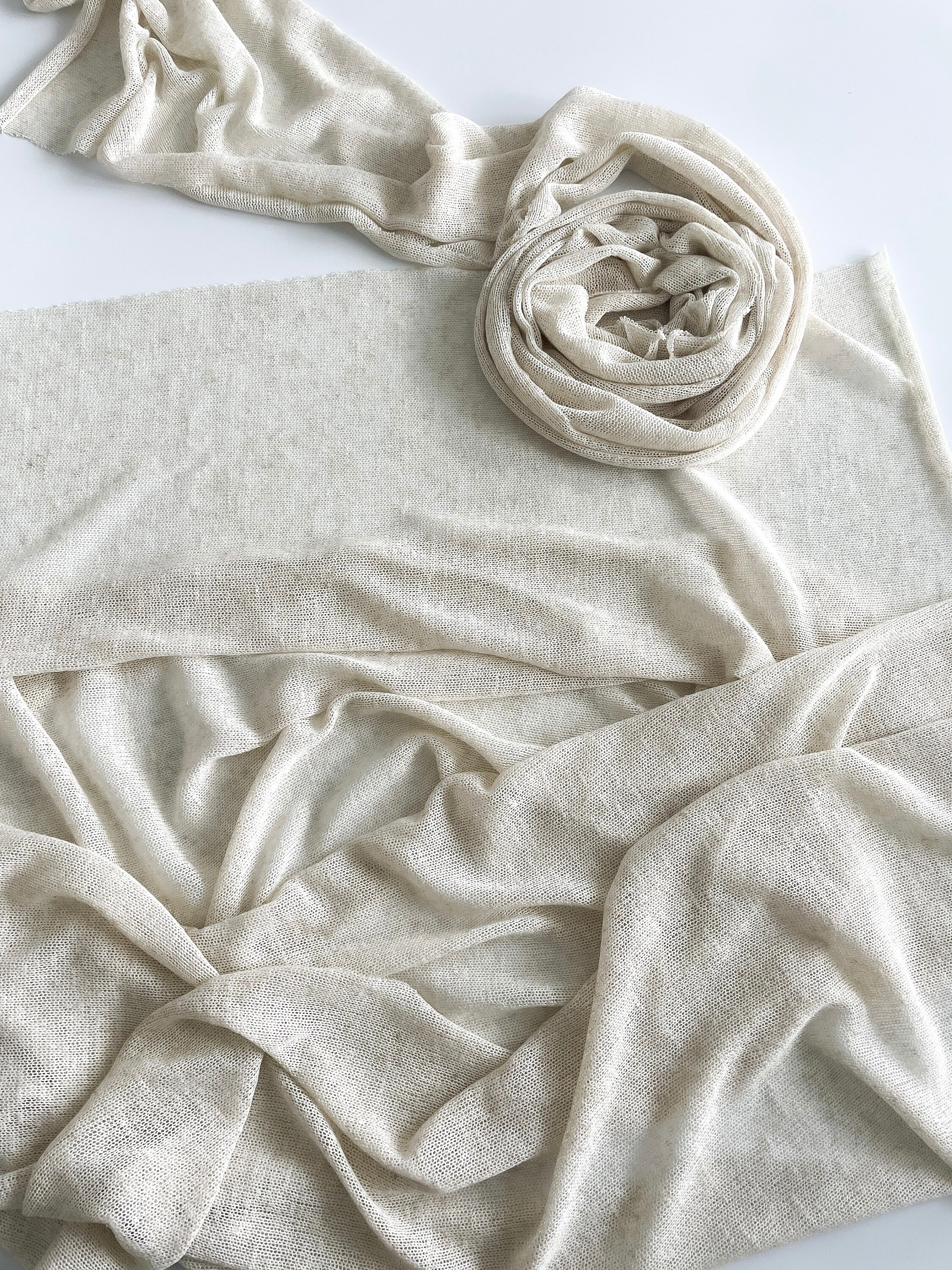 Maeve Breeva | Soft Linen Backdrop | Newborn Photography Prop | Baby Photo Prop | Backdrop for Newborn Photoshoots | Versatile Linen Fabric